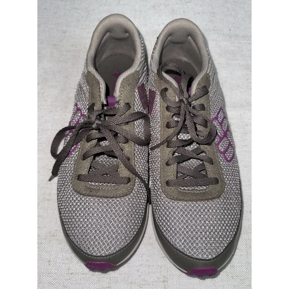 NEW Women's Columbia Techlite Purple Taupe Tennis‎ Athletic Running Shoes 9.5
